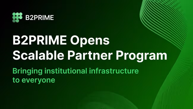 B2PRIME abre un programa de socios escalable que ofrece hasta un 50% de participación en los ingresos