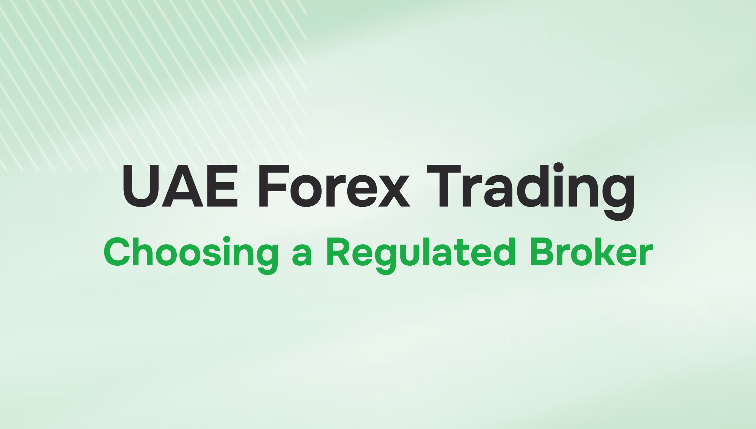 Como escolher uma corretora de Forex nos EAU?