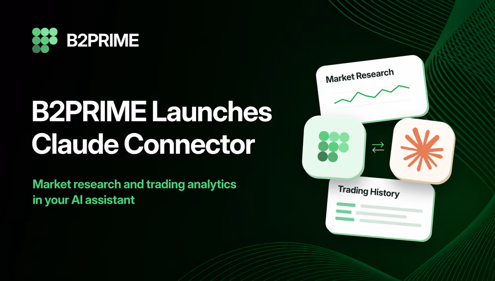 B2PRIME Launches Claude Connector, Bringing AI-Assisted Market Research Closer to Traders