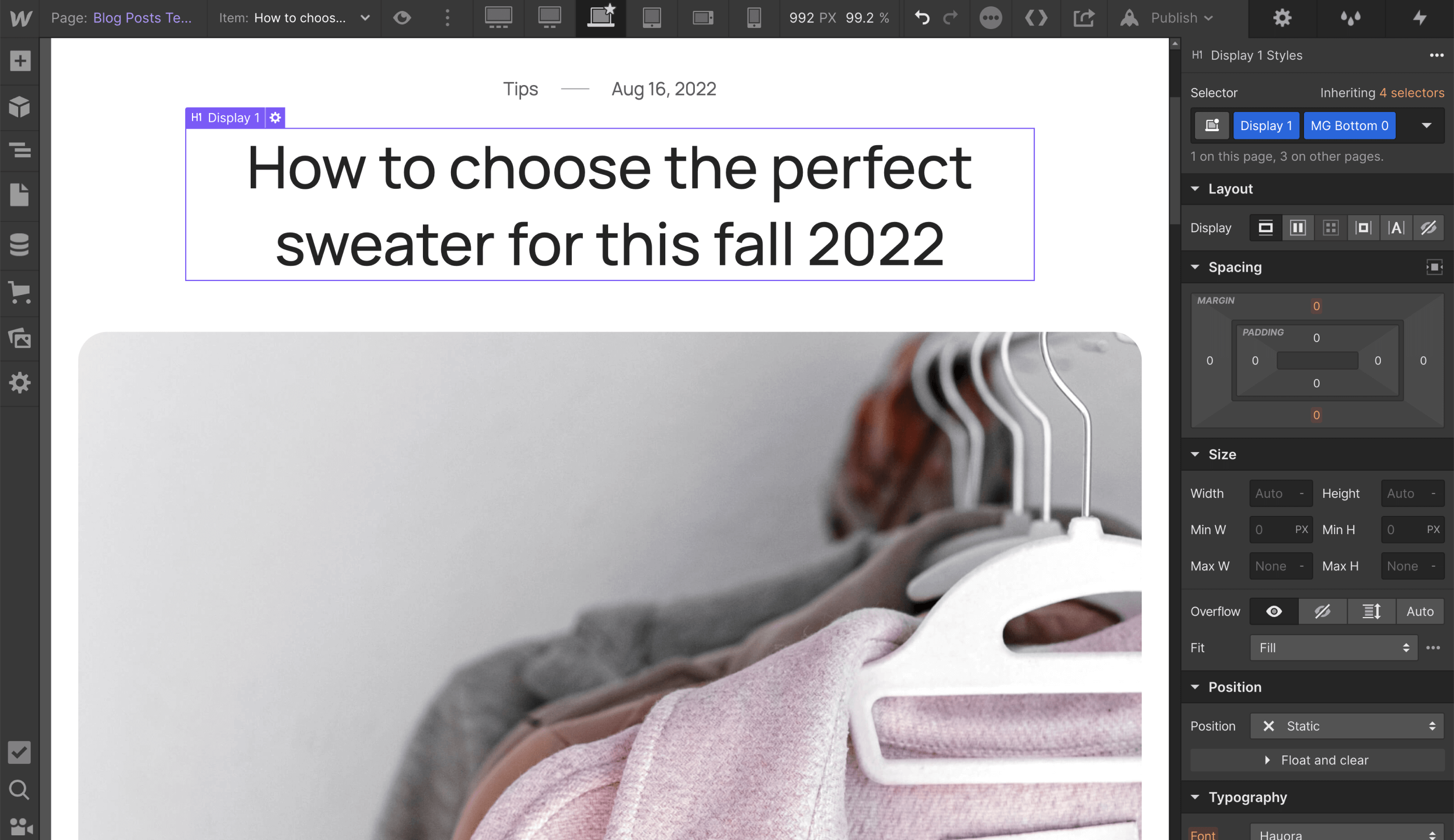 CMS Page - Shopwave X Webflow Template