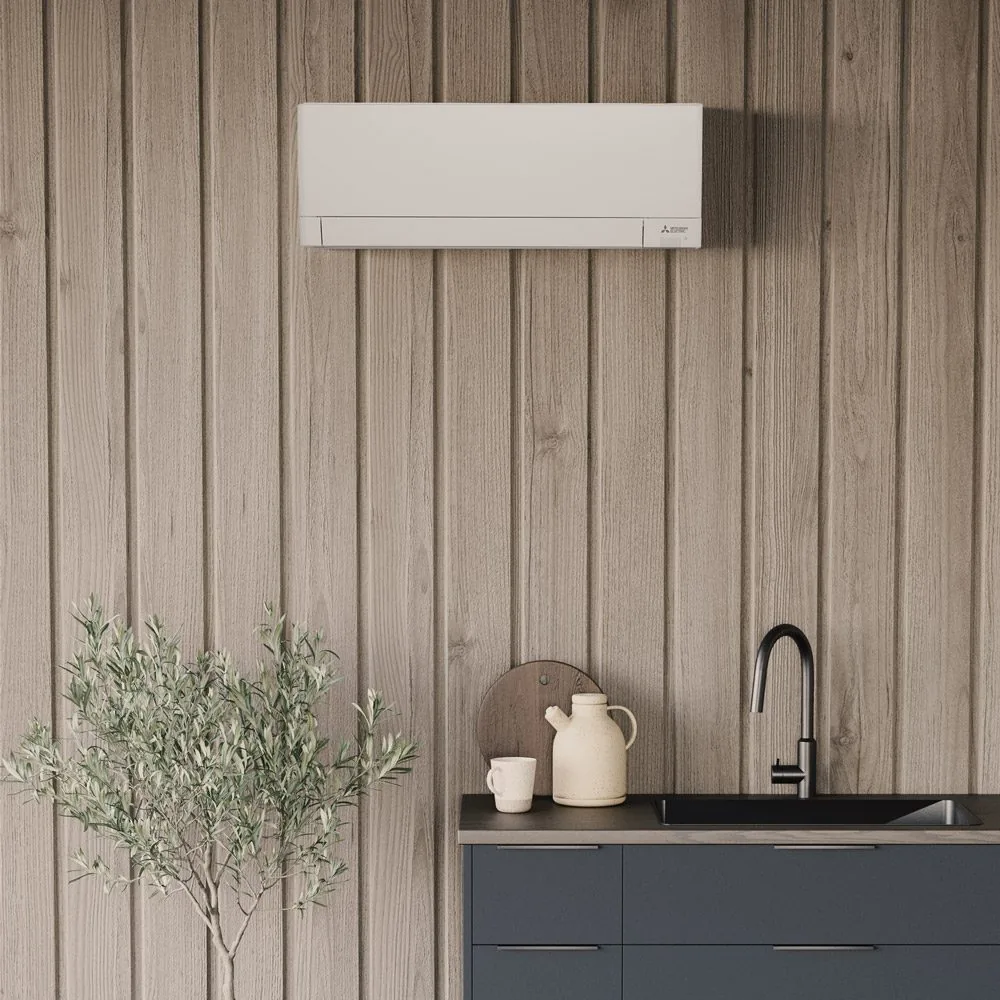 Mitsubishi Electric AY -ilmalämpöpumppu kodin keittiössä