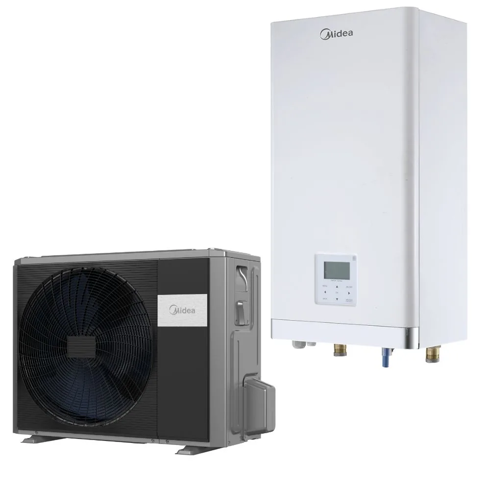 Midea M-Thermal Arctic Split -ilma-vesilämpöpumpun ulko- ja sisäyksikkö