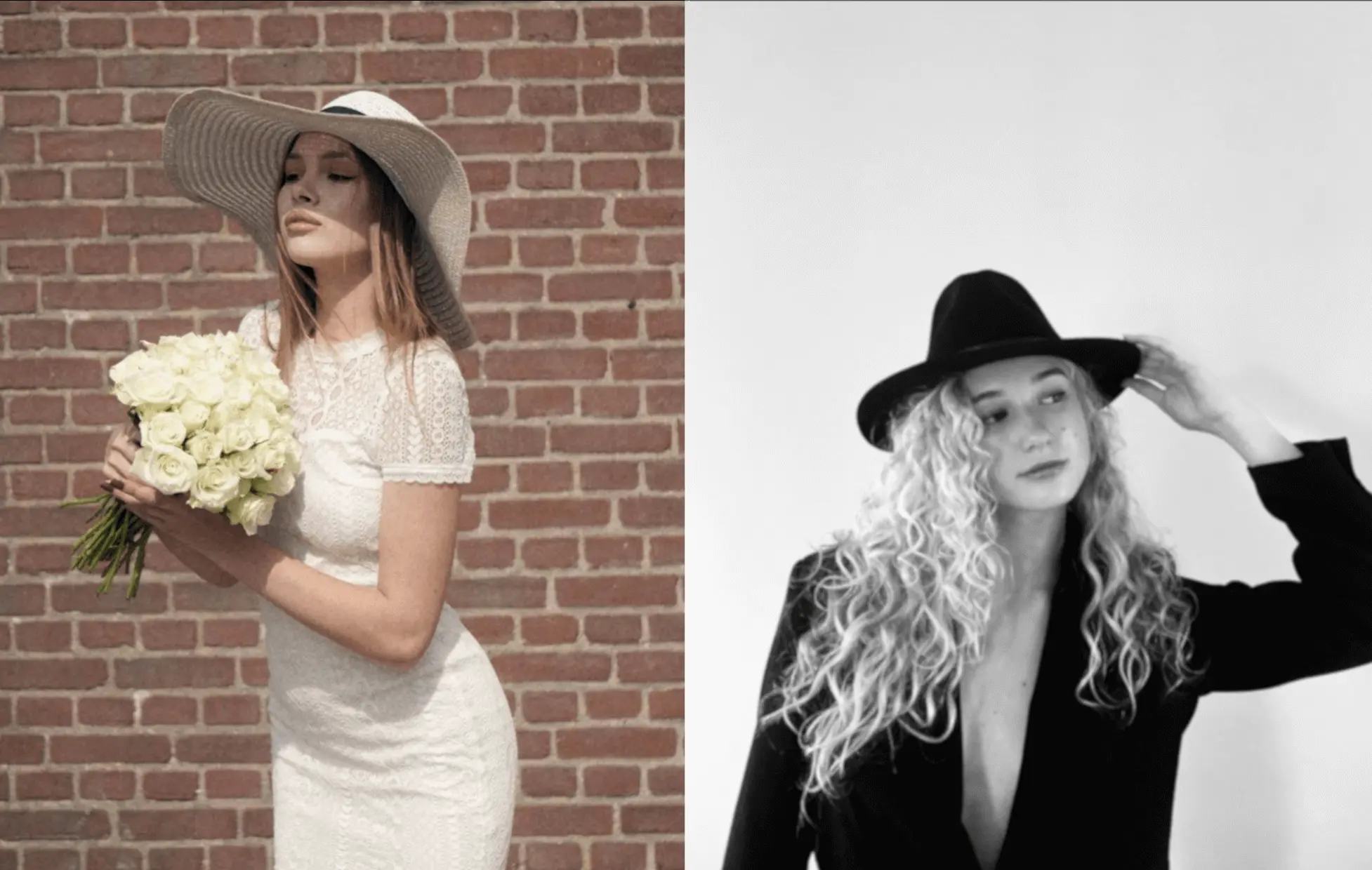 Slide 2 van Modellen van StarletCasting gepresenteerd in diverse looks voor campagnes, shoots en commercials on mobile.