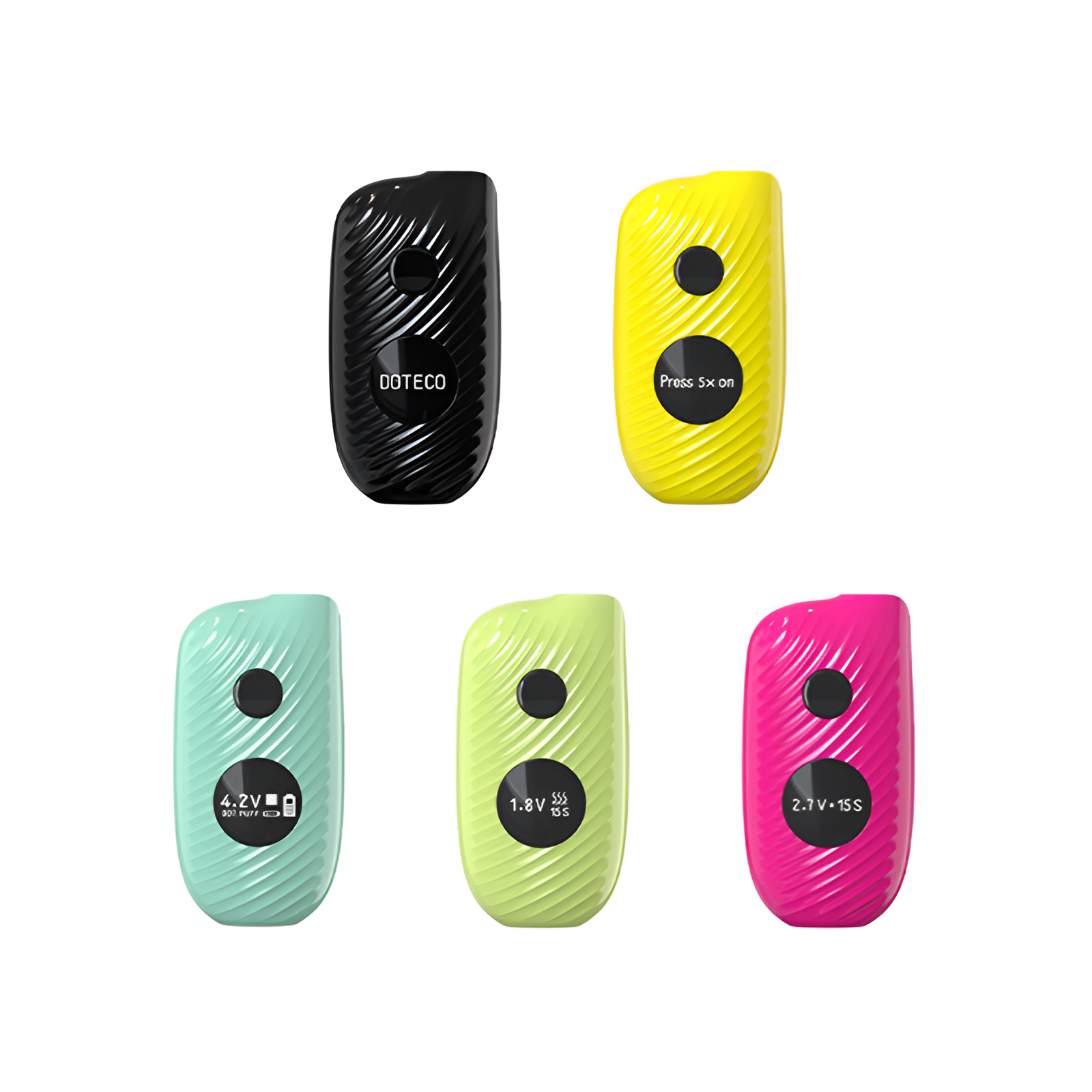 MinisPro 510 battery colors displaying