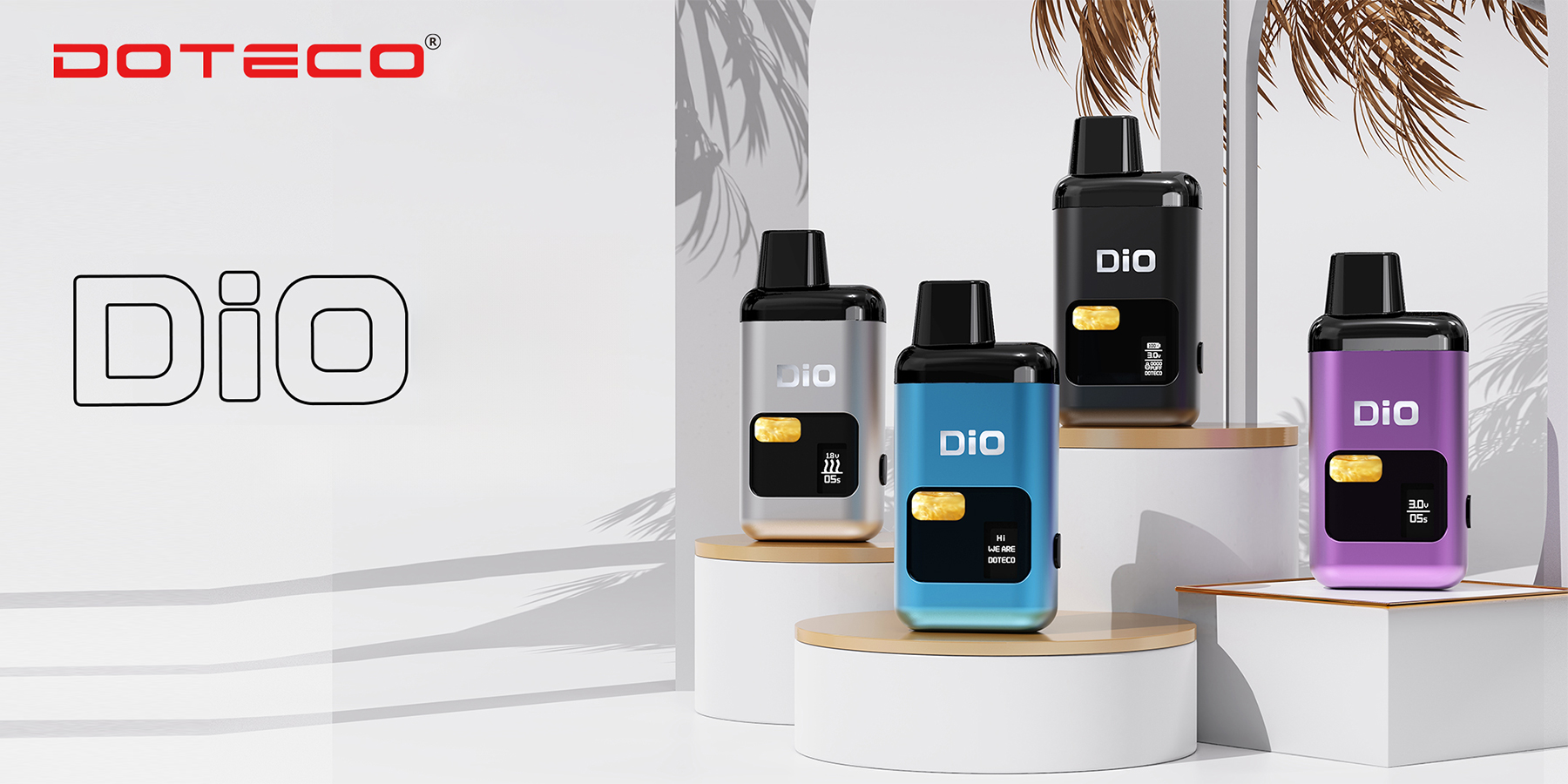 DIO disposable device without a central column