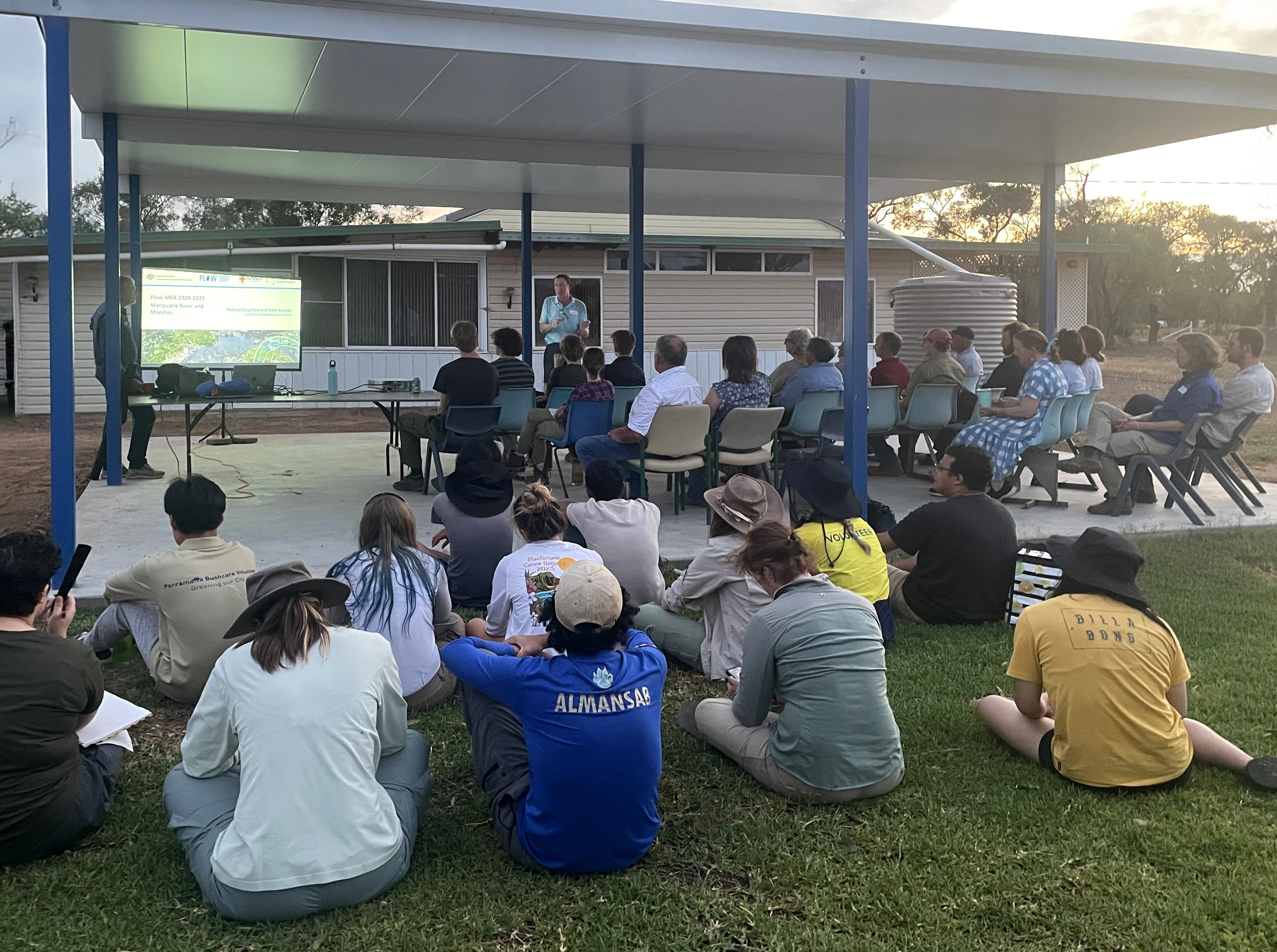The event gave our Flow-MER partners an opportunity to hear about the Project’s progress. Image: Jane Howard, UNSW