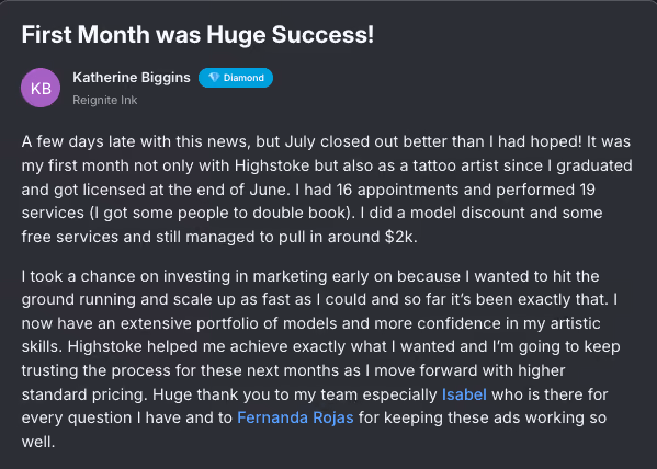 Client Review