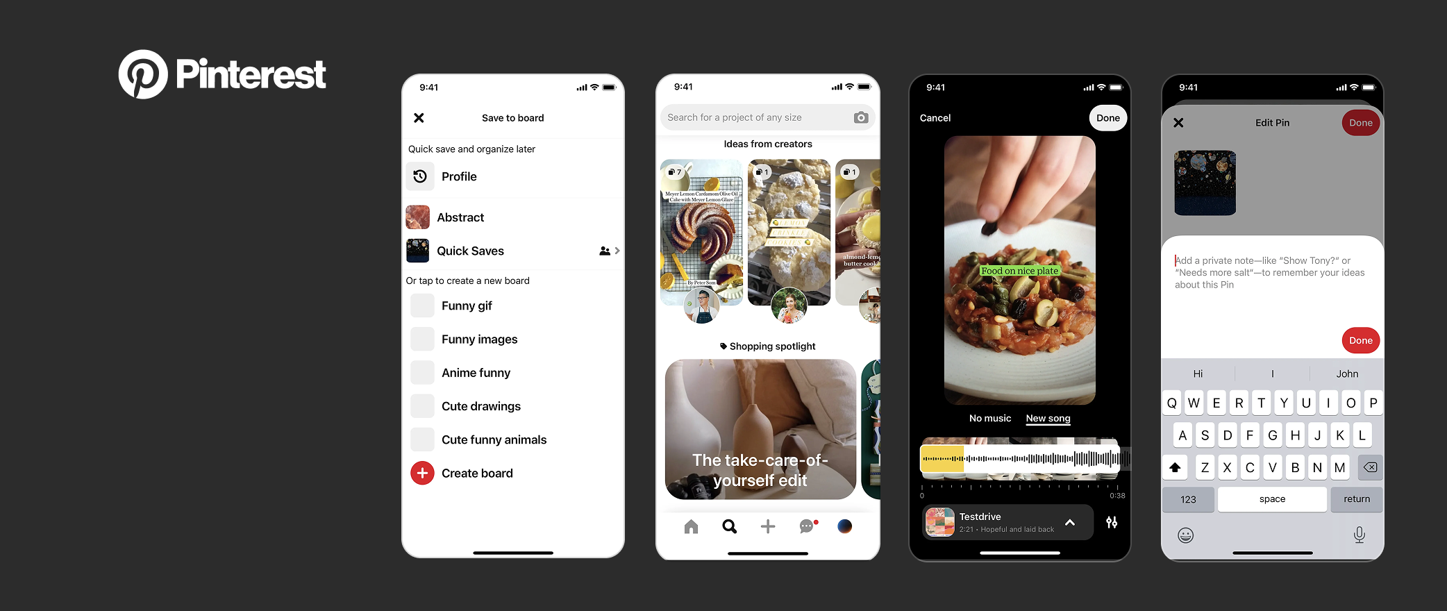 Pinterest mobile app interface exemplifying mobile-first and responsive design, a key UX/UI principle in digital product design best practices