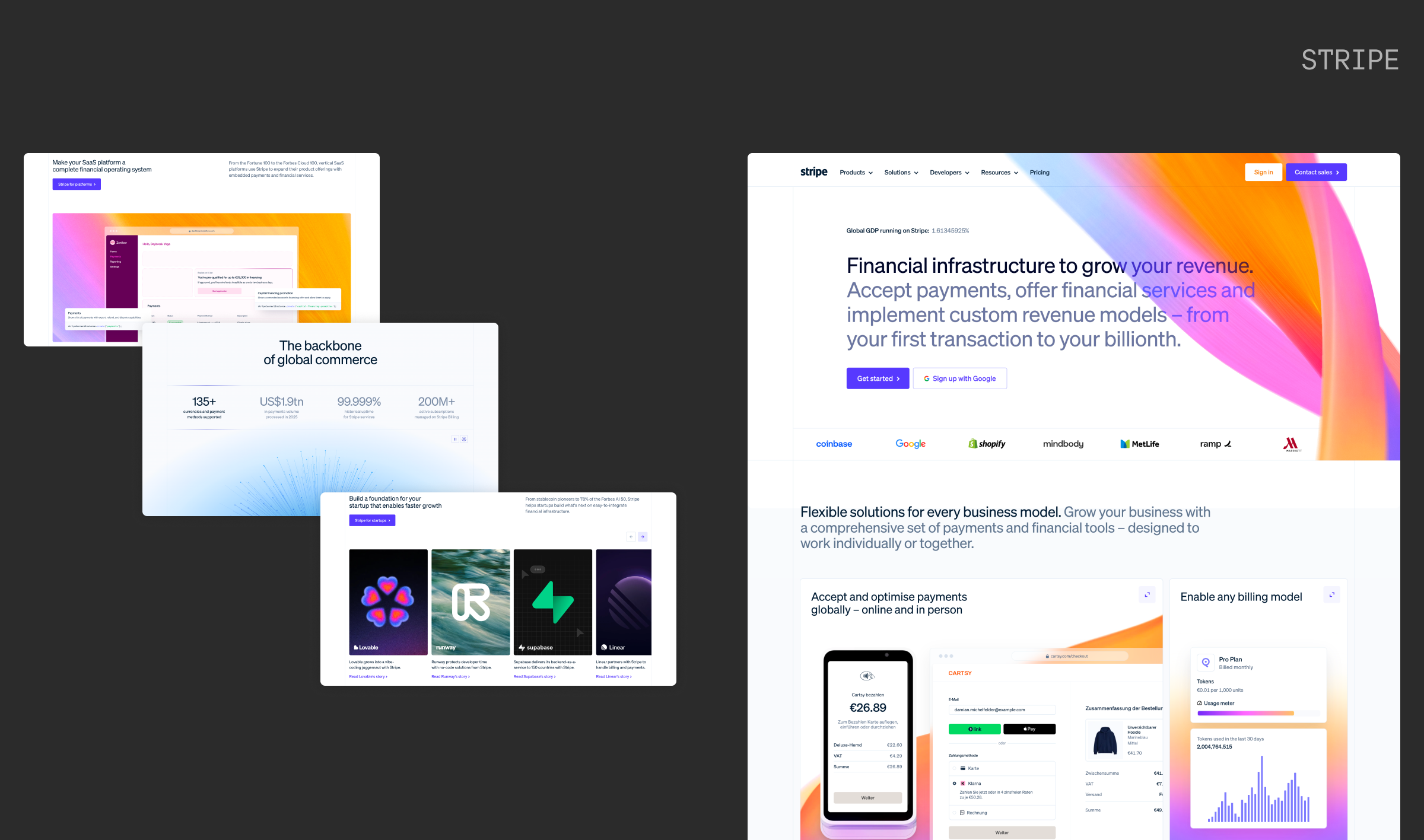 Illustration of a high-performing B2B SaaS website design showing best practices for top performing B2B SaaS website layouts