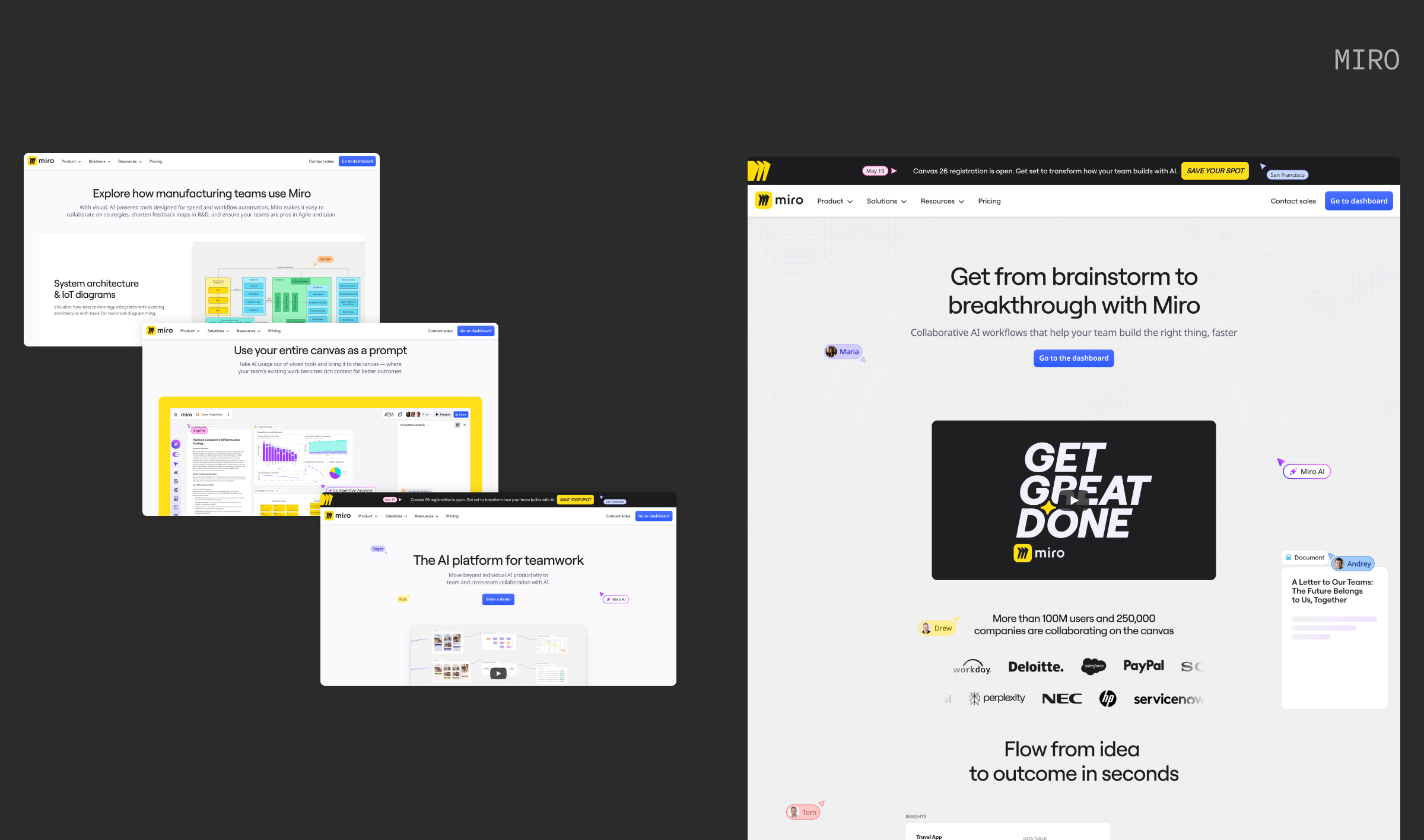 Illustration of a high-performing B2B SaaS website design showing best practices for top performing B2B SaaS website layouts