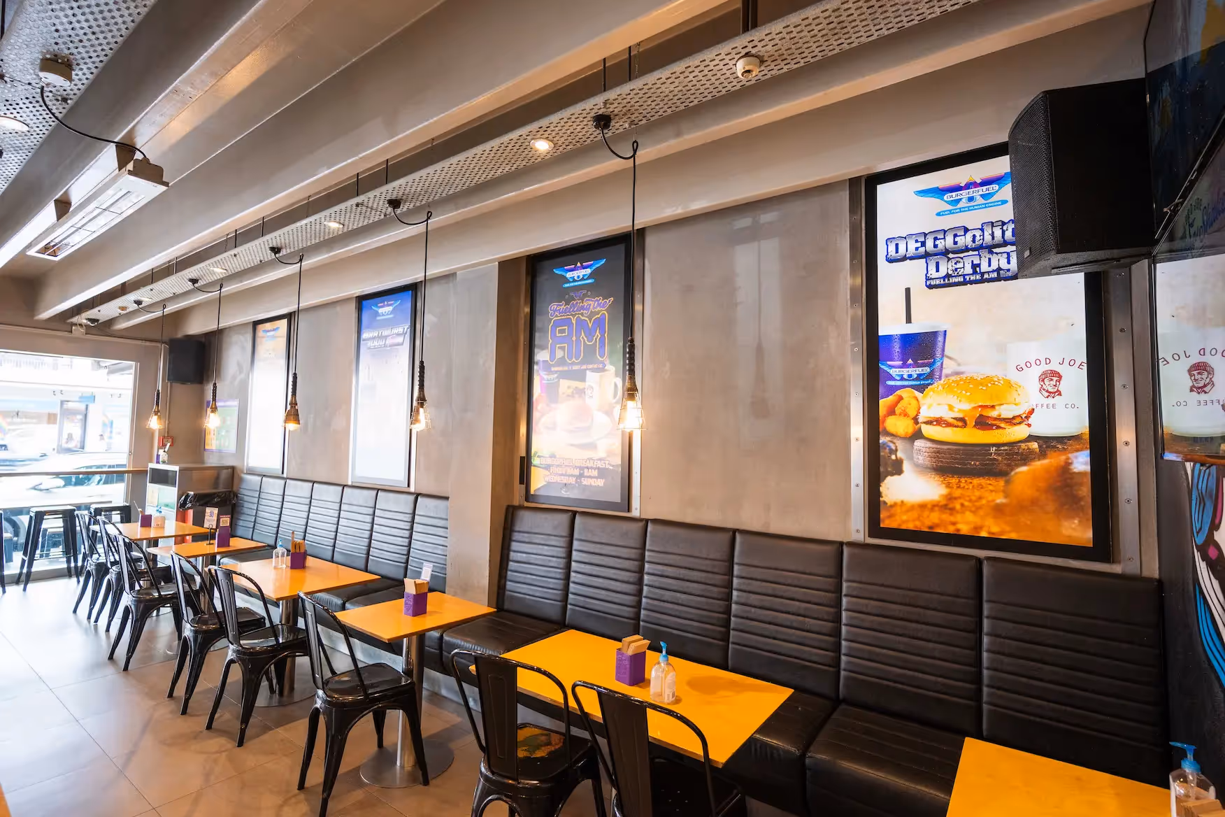 BurgerFuel Ponsonby in-store interior 