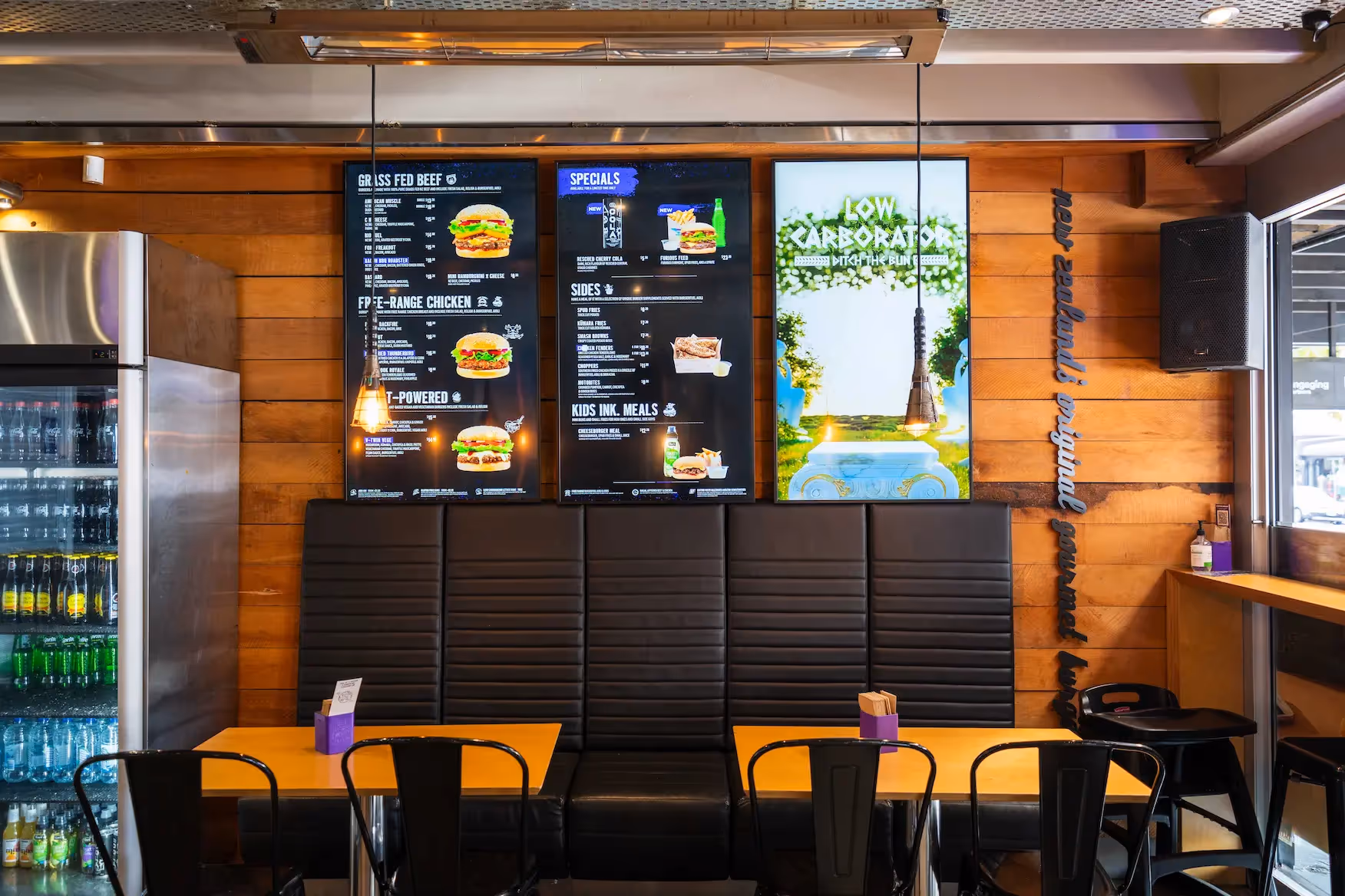 BurgerFuel Ponsonby in-store interior 