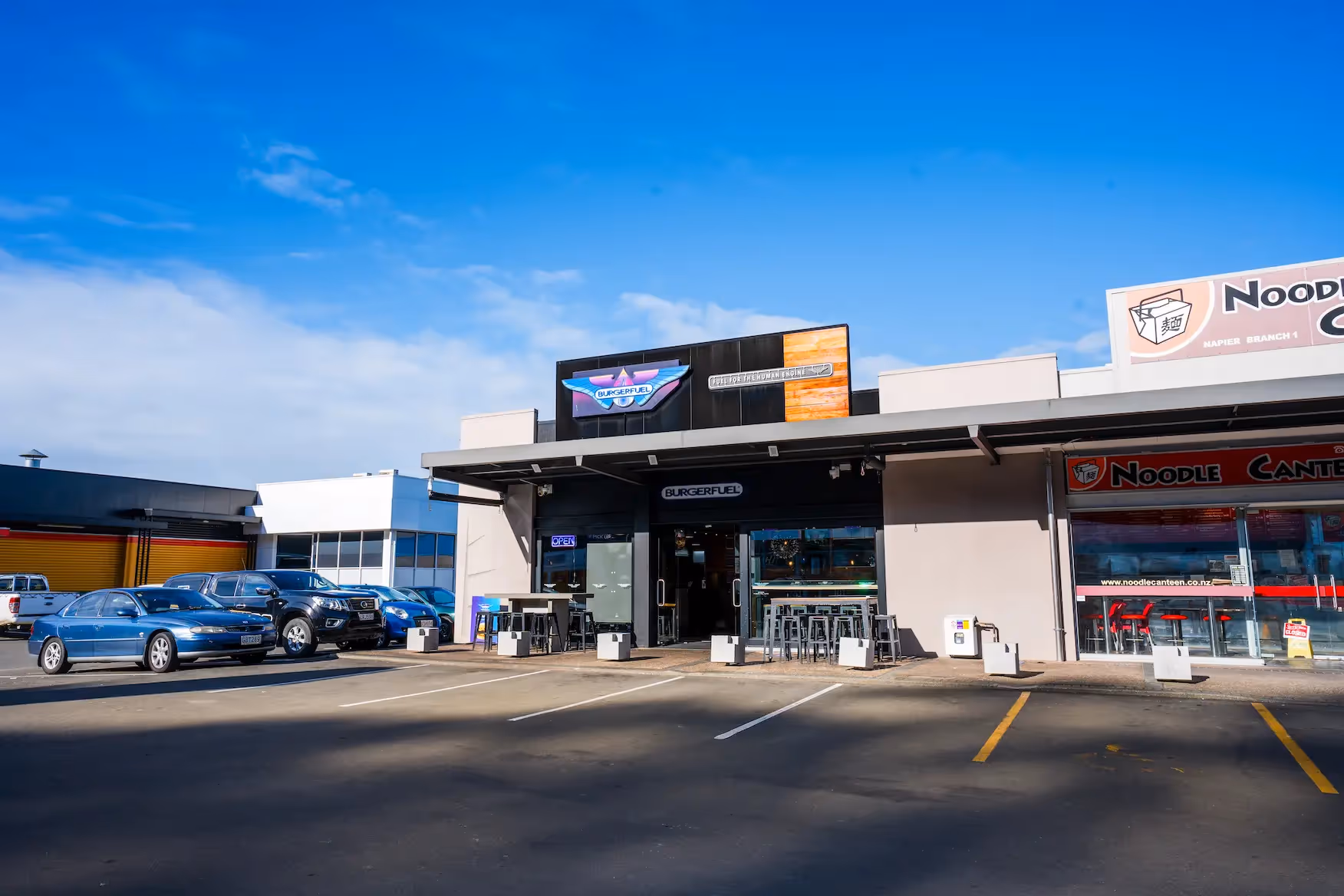 BurgerFuel Napier storefront