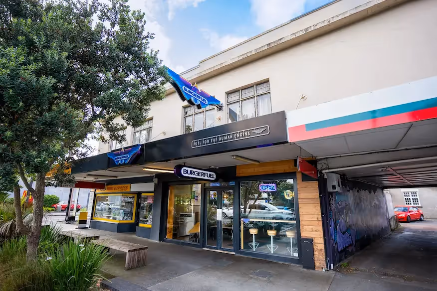 BurgerFuel New Lynn storefront