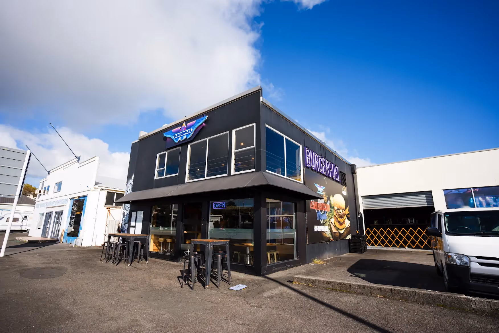 BurgerFuel New Plymouth storefront