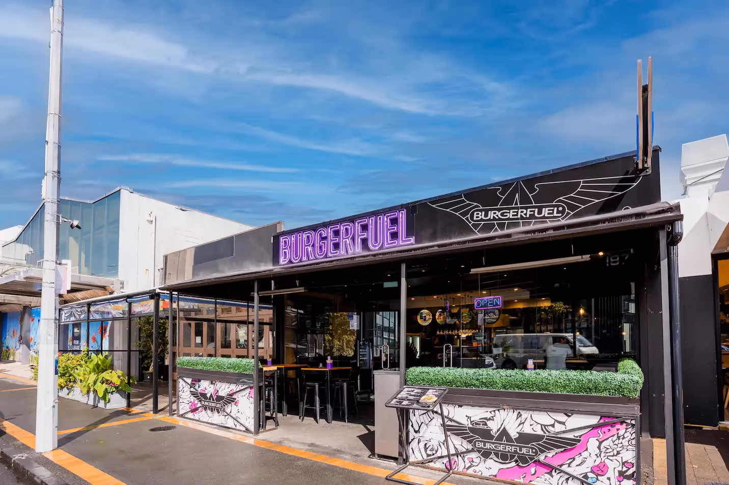BurgerFuel Parnell storefront