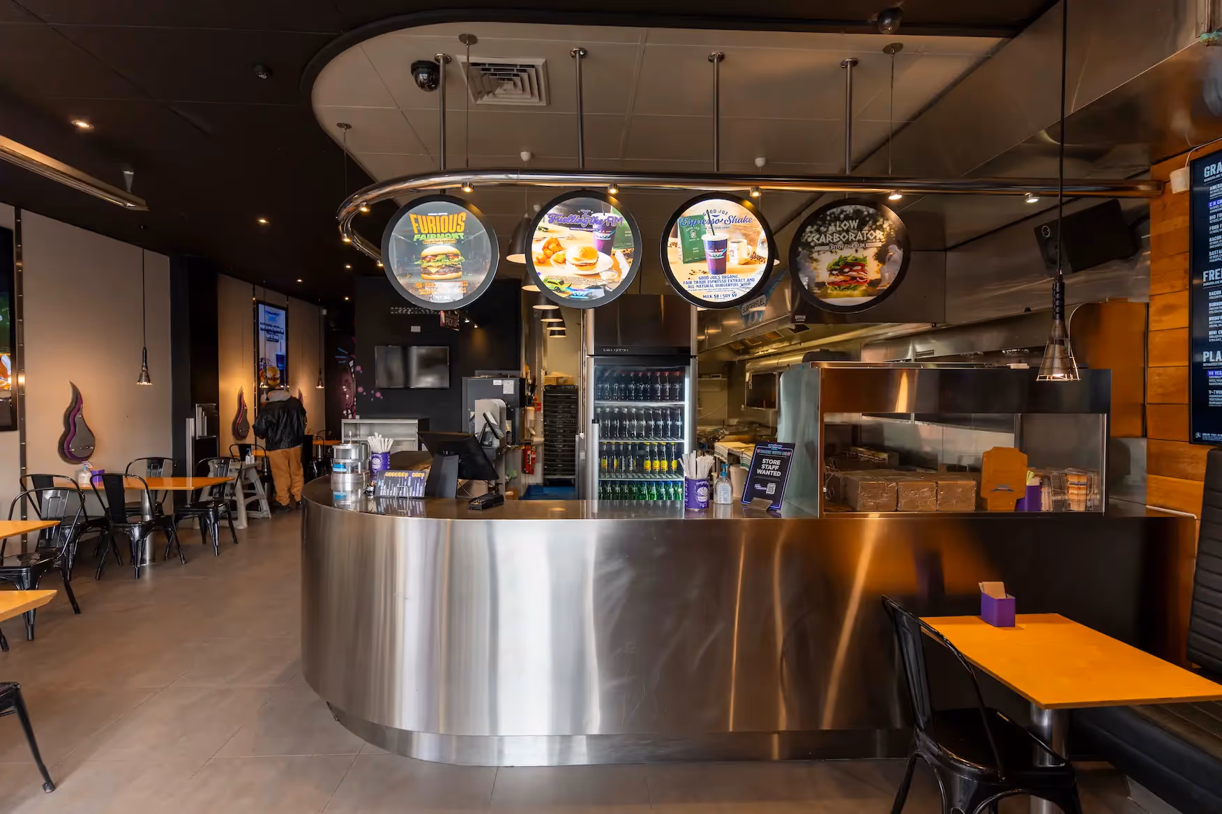 BurgerFuel Ellerslie in-store counter