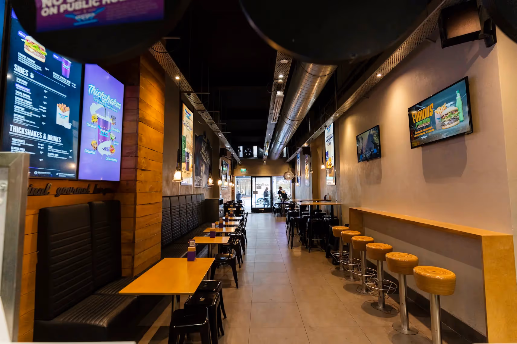 BurgerFuel Custom Street Seating 2