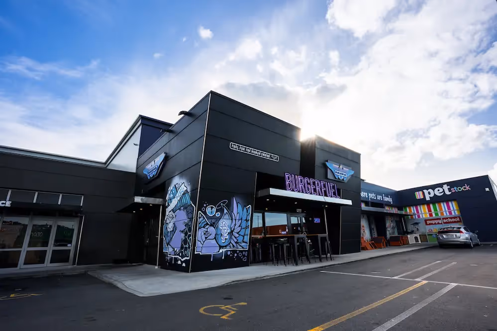BurgerFuel Ferrymead storefront