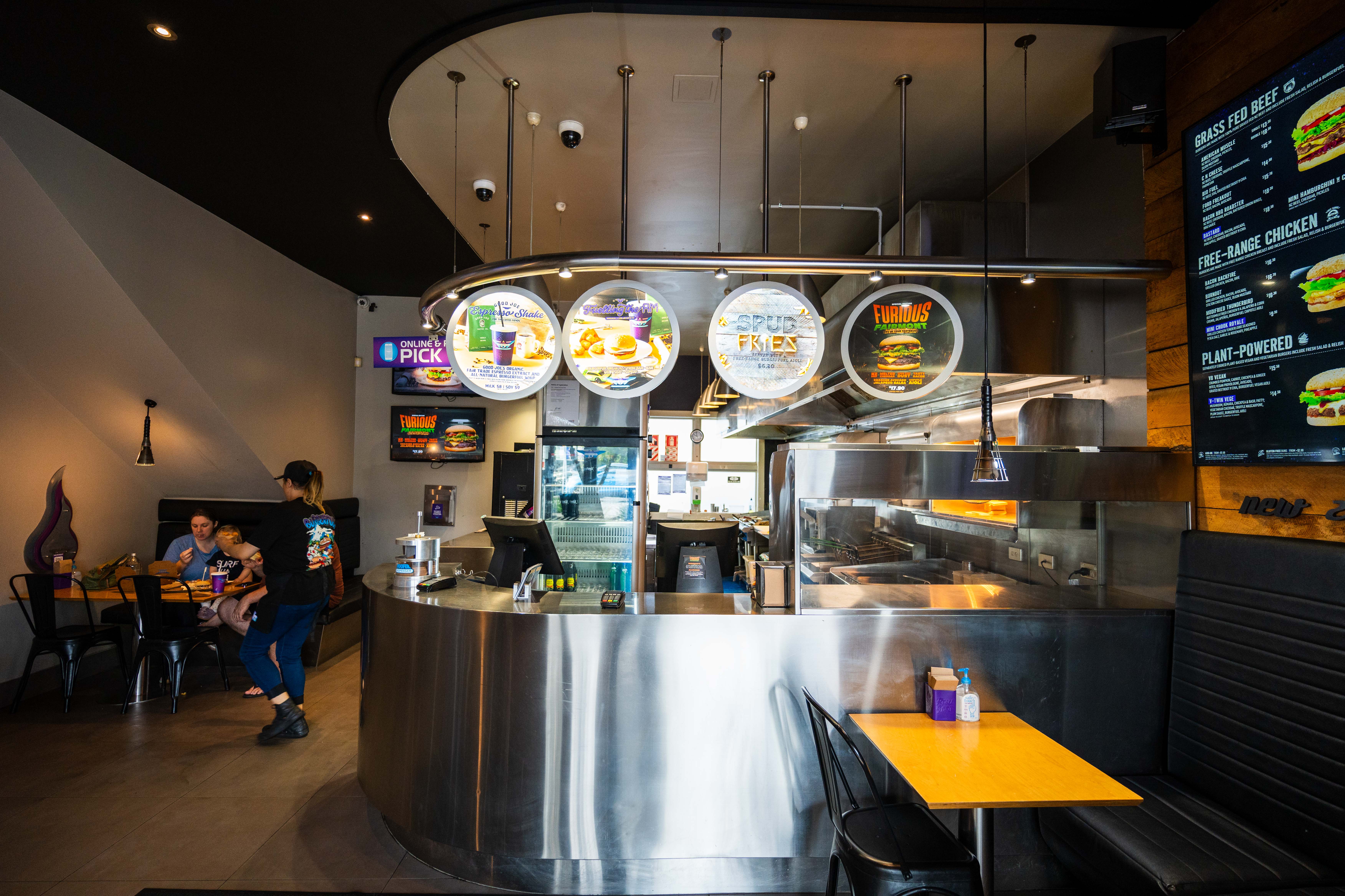 BurgerFuel New Lynn interior 3