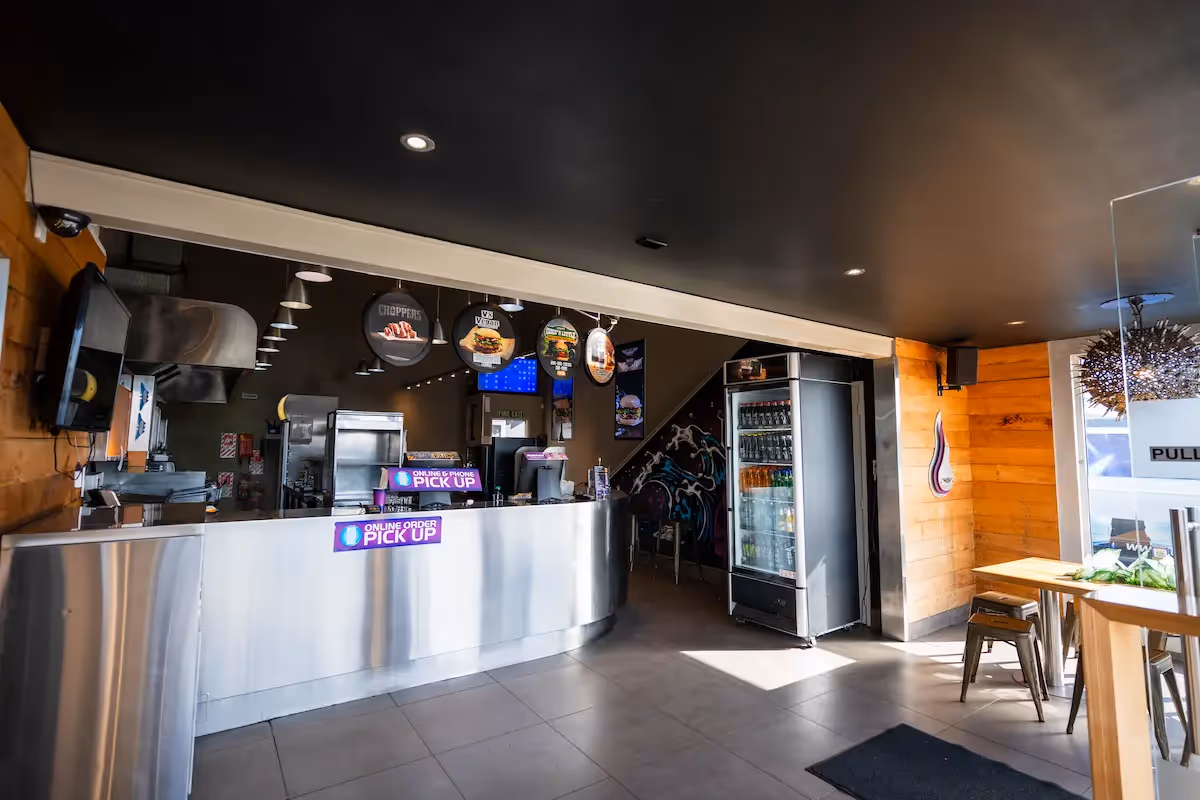 BurgerFuel New Plymouth interior