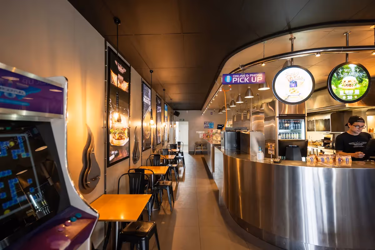 BurgerFuel Palmerston North interior