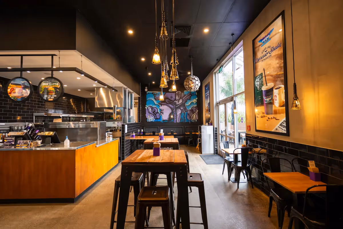BurgerFuel Papamoa interior 4