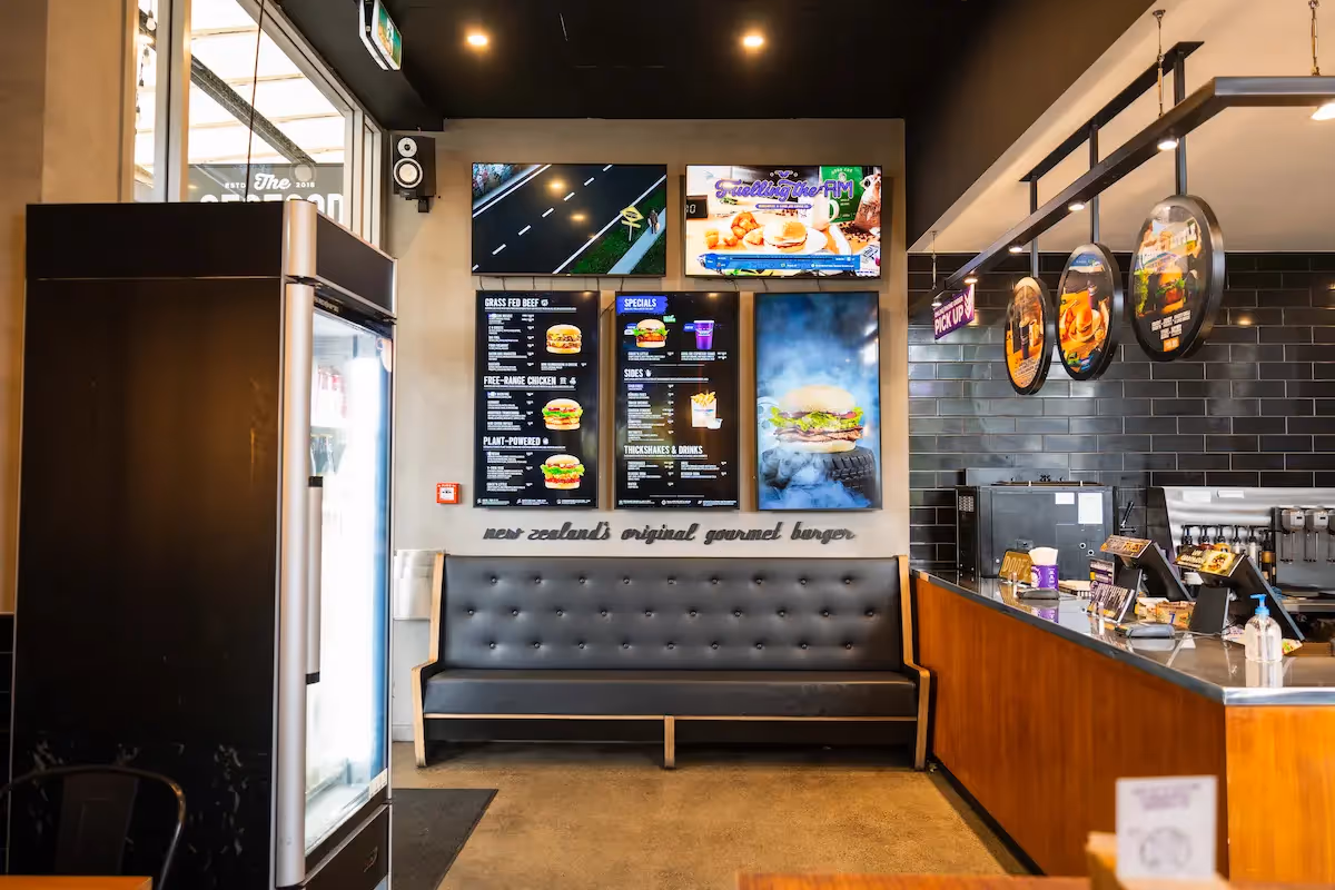 BurgerFuel Papamoa interior 6