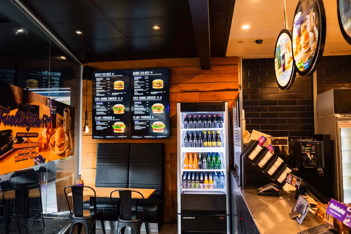 BurgerFuel Parnell in-store interior