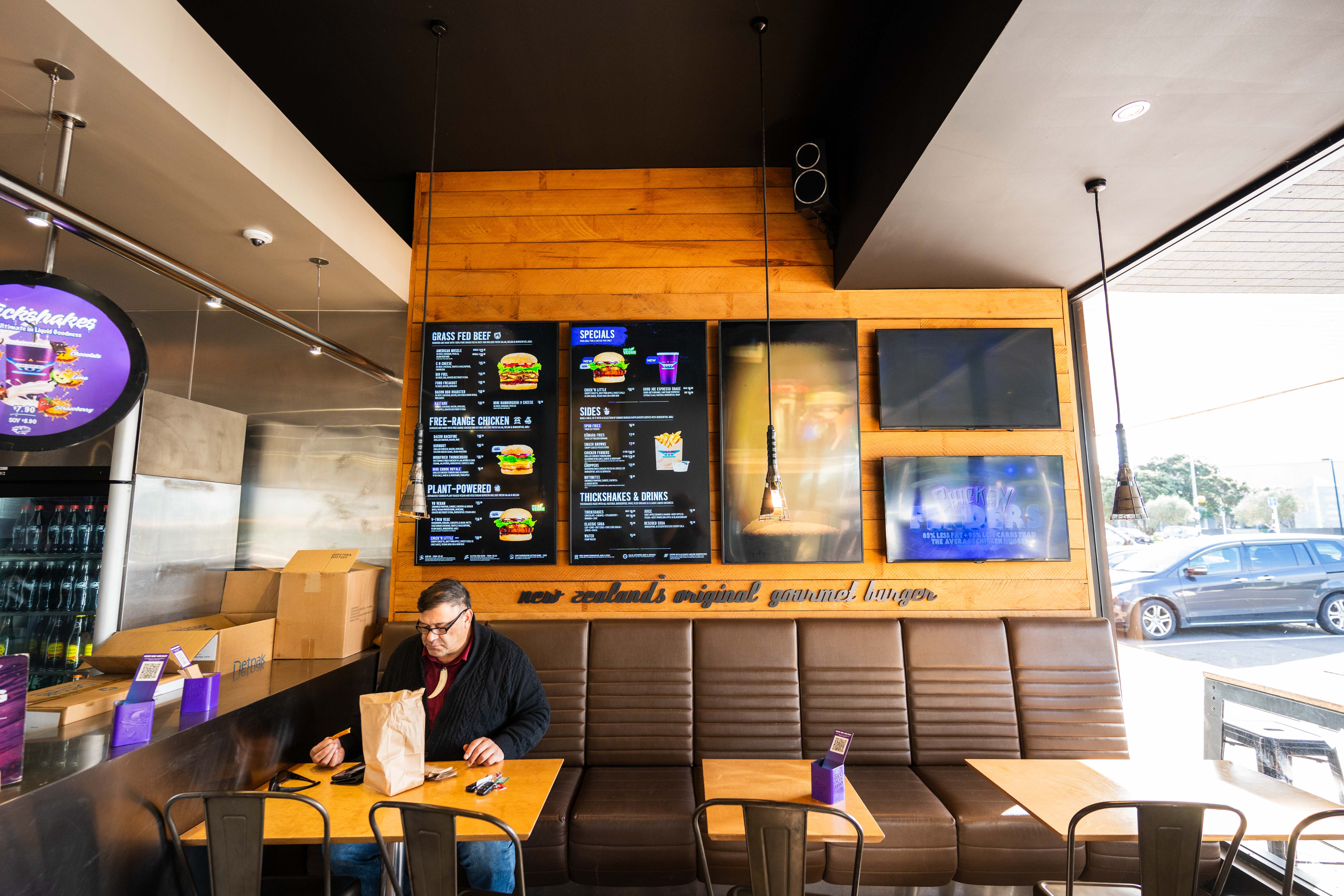 BurgerFuel Porirua exterior storefront