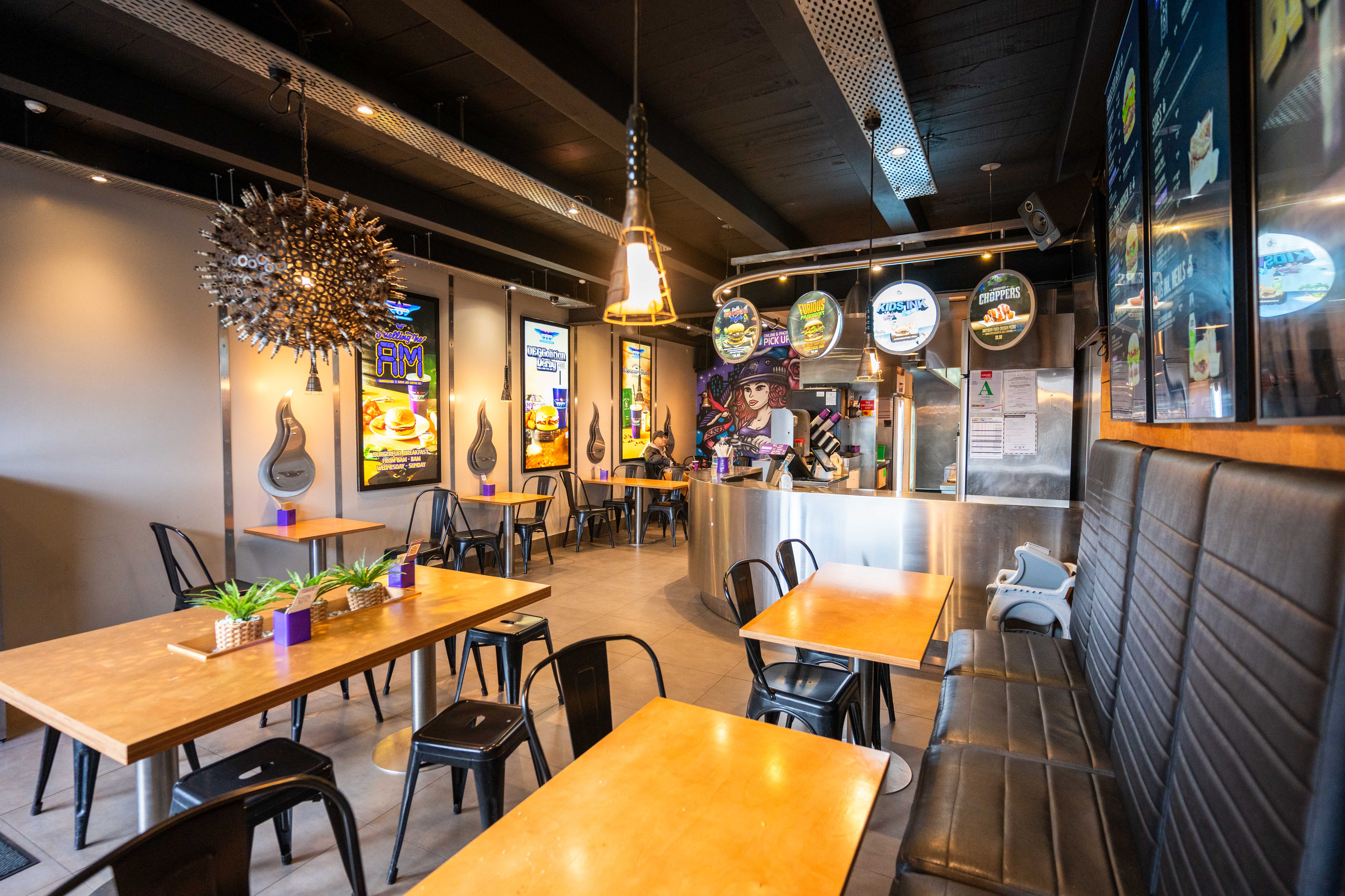 BurgerFuel Pukekohe interior 