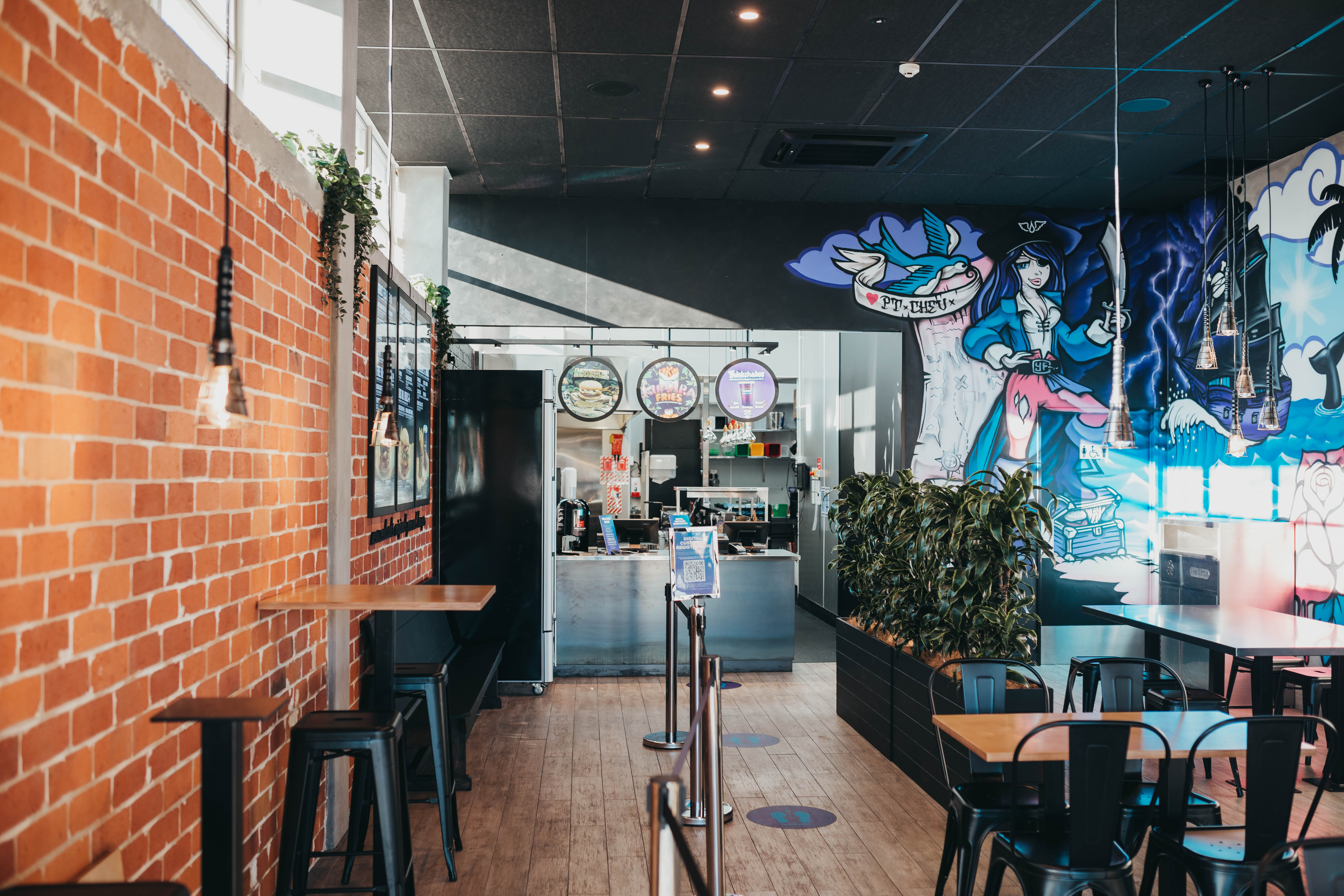 BurgerFuel Point Chevalier interior