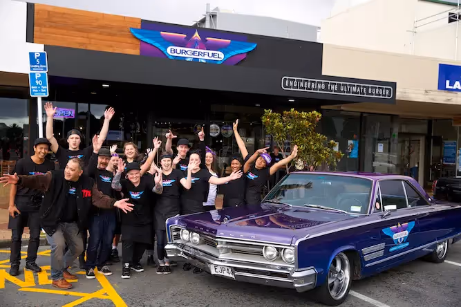 BurgerFuel Opens In Porirua, Wellington 2014