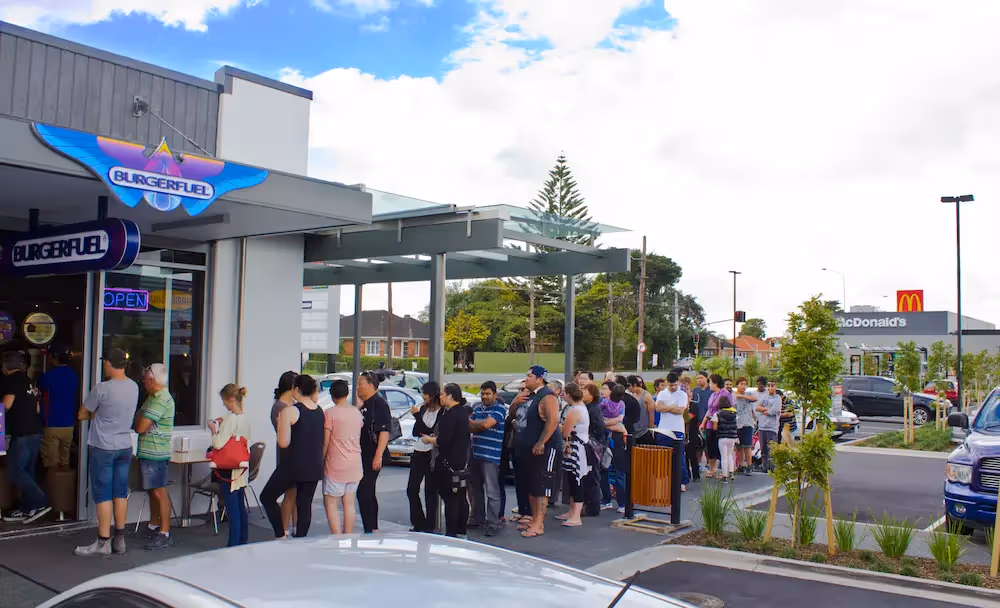 BurgerFuel Opens In Mt Roskill 2013