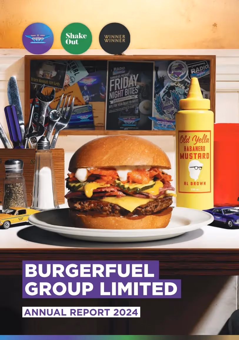 BurgerFuel Group Financial Year 2024 Annual Report