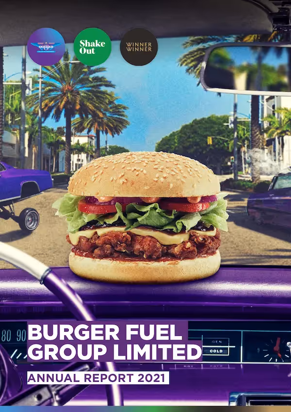 BurgerFuel Group Financial Year 2021 Annual Report