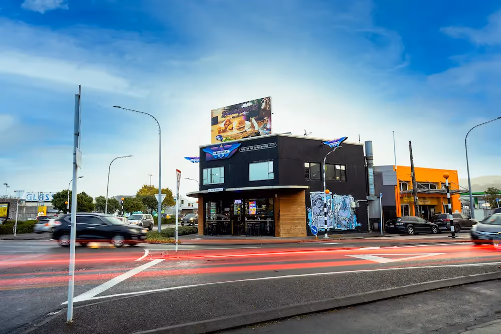 BurgerFuel Lower Hutt exterior storefront