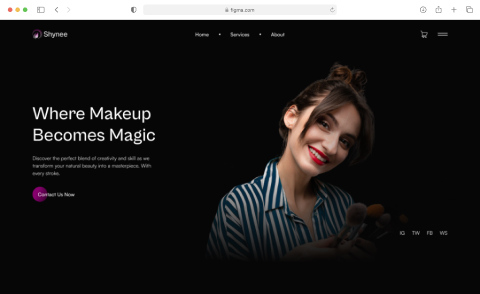 Landing Page Template Usability Image