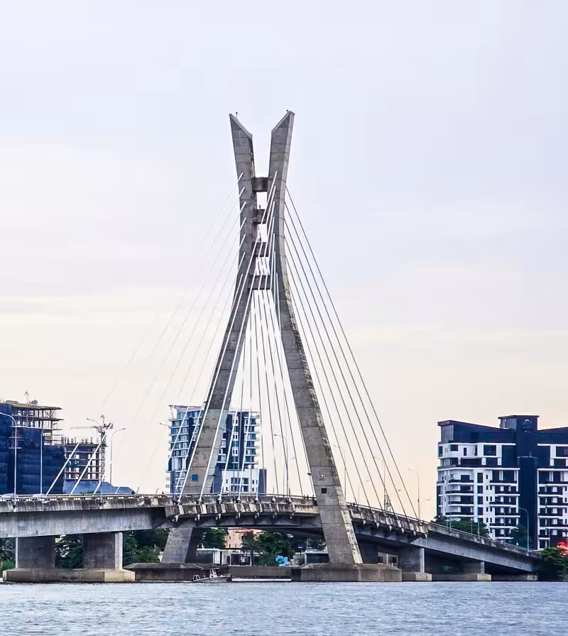 Lekki-Ikoyi Link Bridge in Lagos, Nigeria