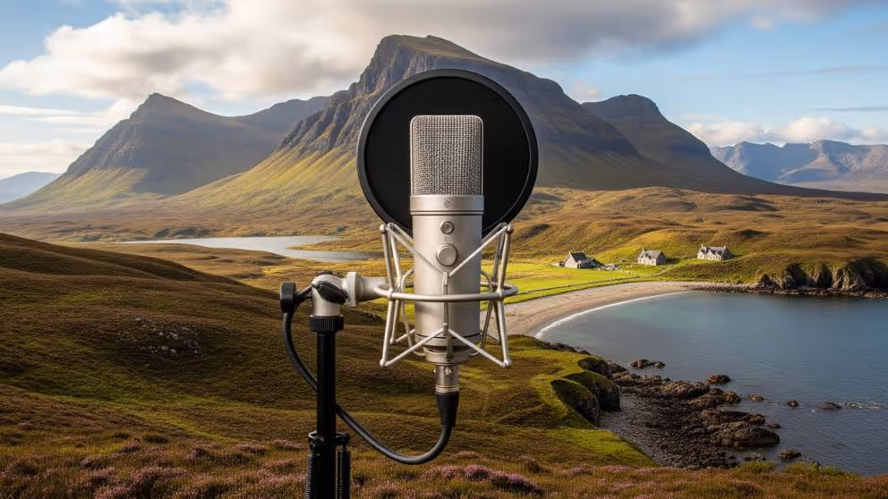 A lack of support for Scottish podcasting