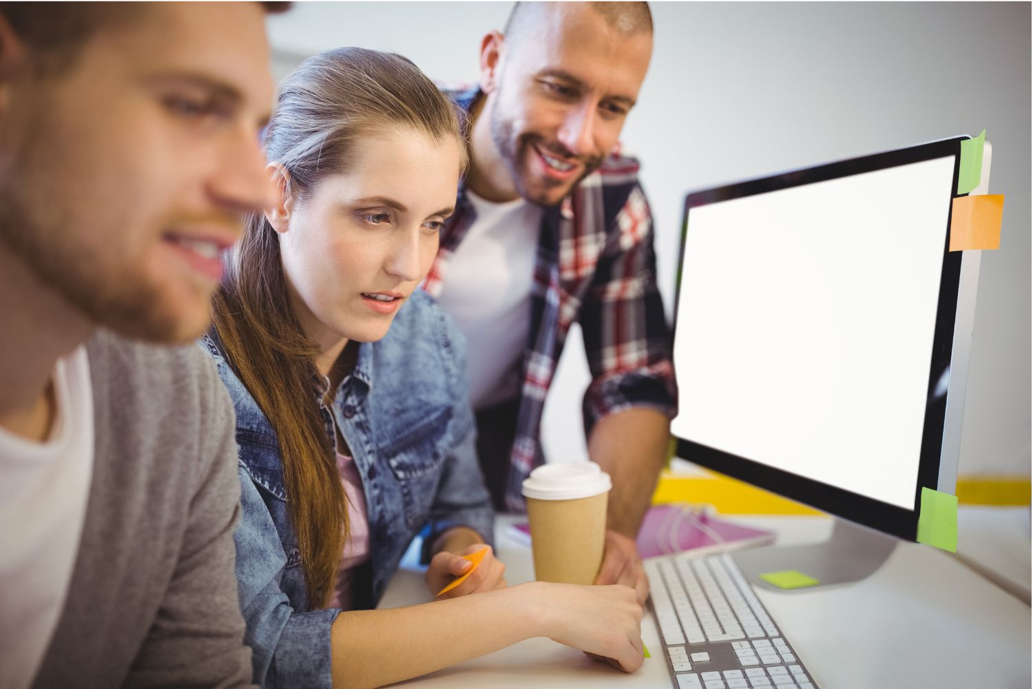 IT professionals meeting for client's security solutions