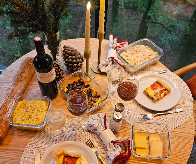 Dinner baskets - Cabanes de Salagnac - Non-contractual photo