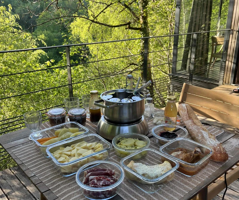Raclettes et fondues - Cabanes de Salagnac