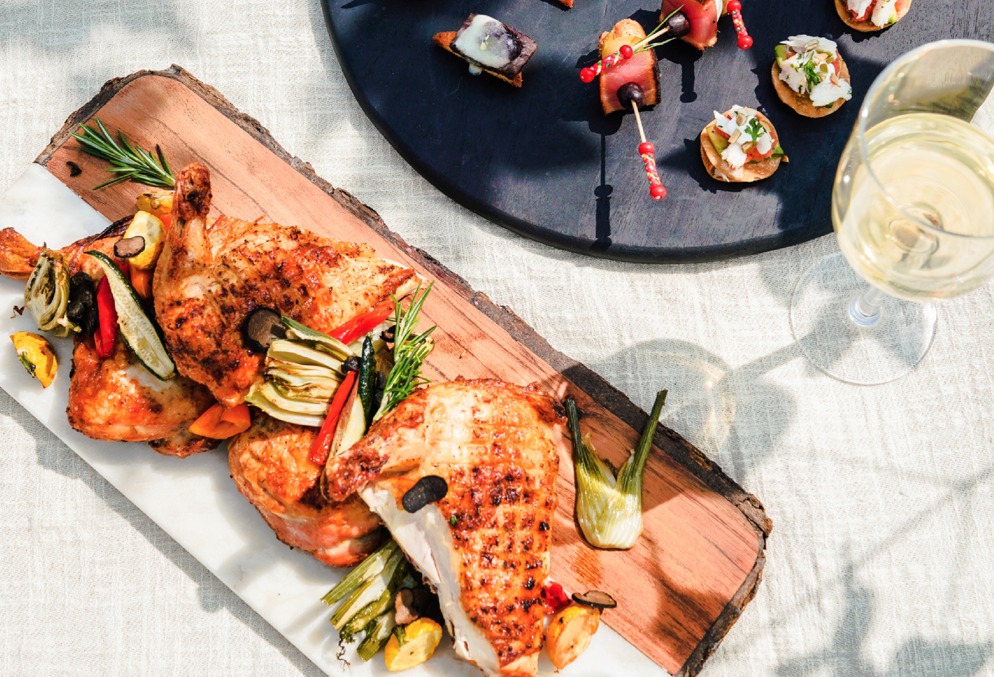 Seasonal Delivered Cuisine Menu