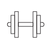 icon - gym equipment