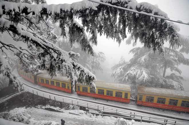 British-era Kalka-Shimla rail track facing threat - The Tribune