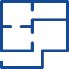 Layout design elements in a modern web interface, showcasing a grid structure for content organization.