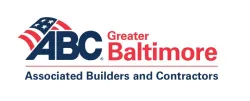 Greater Baltimore Associated Builders and Contractors logo featuring red, white, and blue colors.