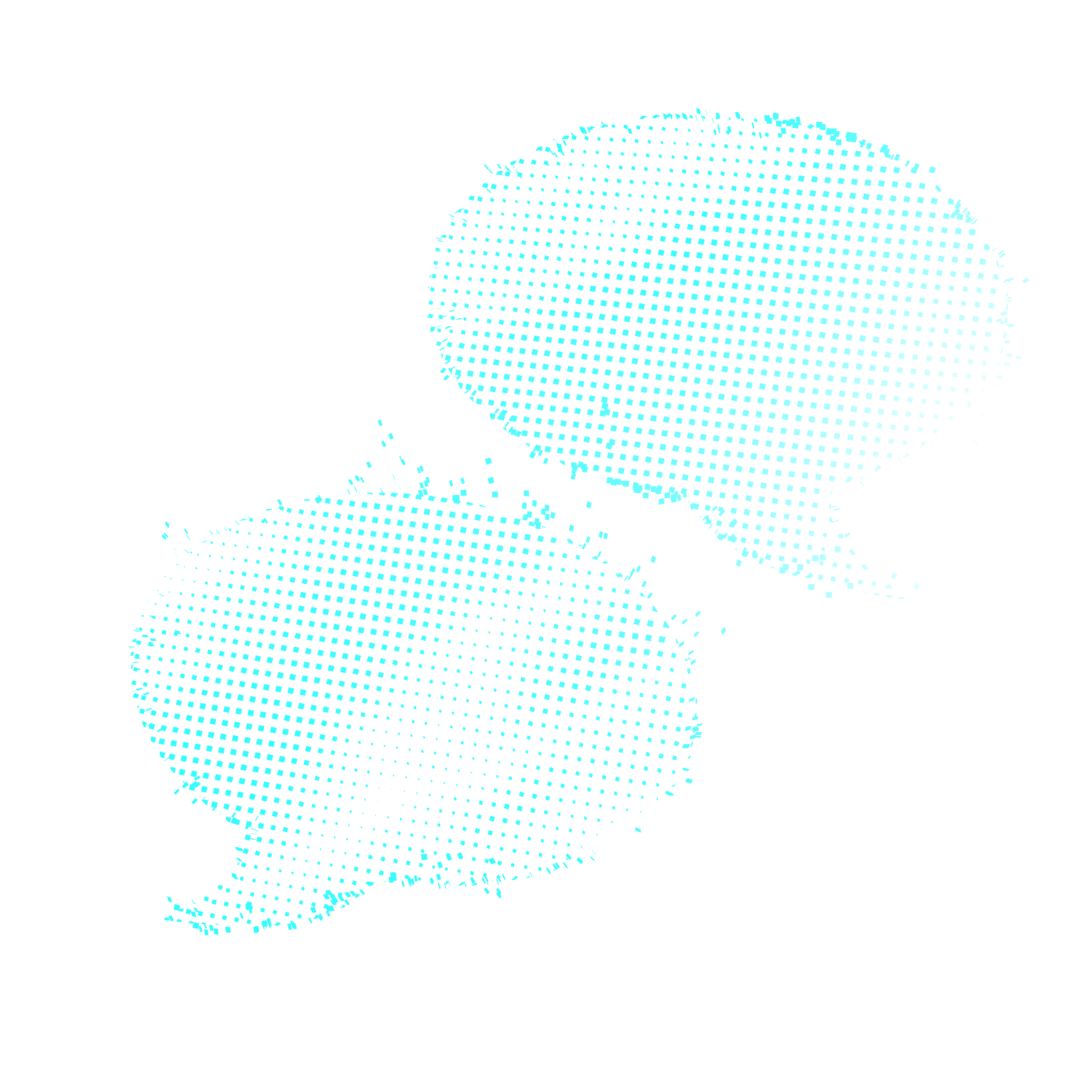 Two speech bubbles to represent the demo chat you have just booked in