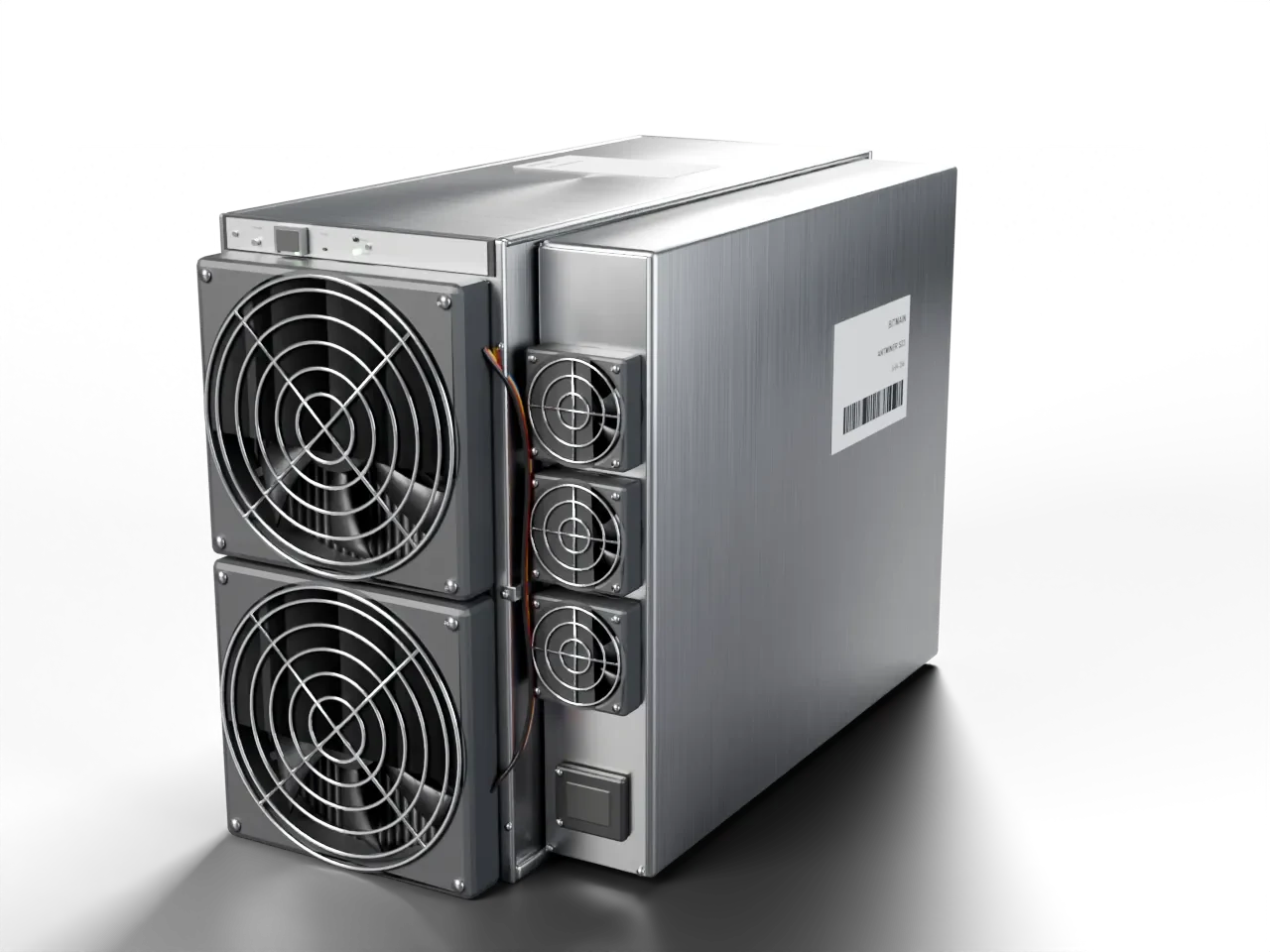 ASIC repair — Antminer S21e XP 3D render